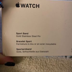 APPLE WATCH SERIES 4 SPORT BAND